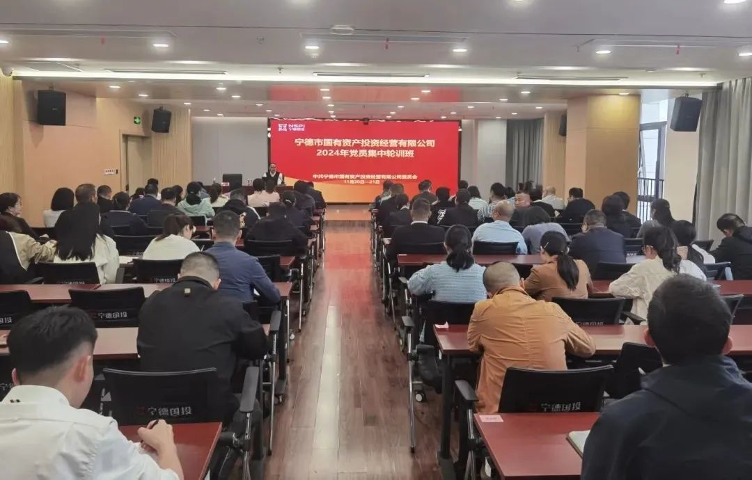 市问鼎国际官网公司举办2024年党员集中轮训班