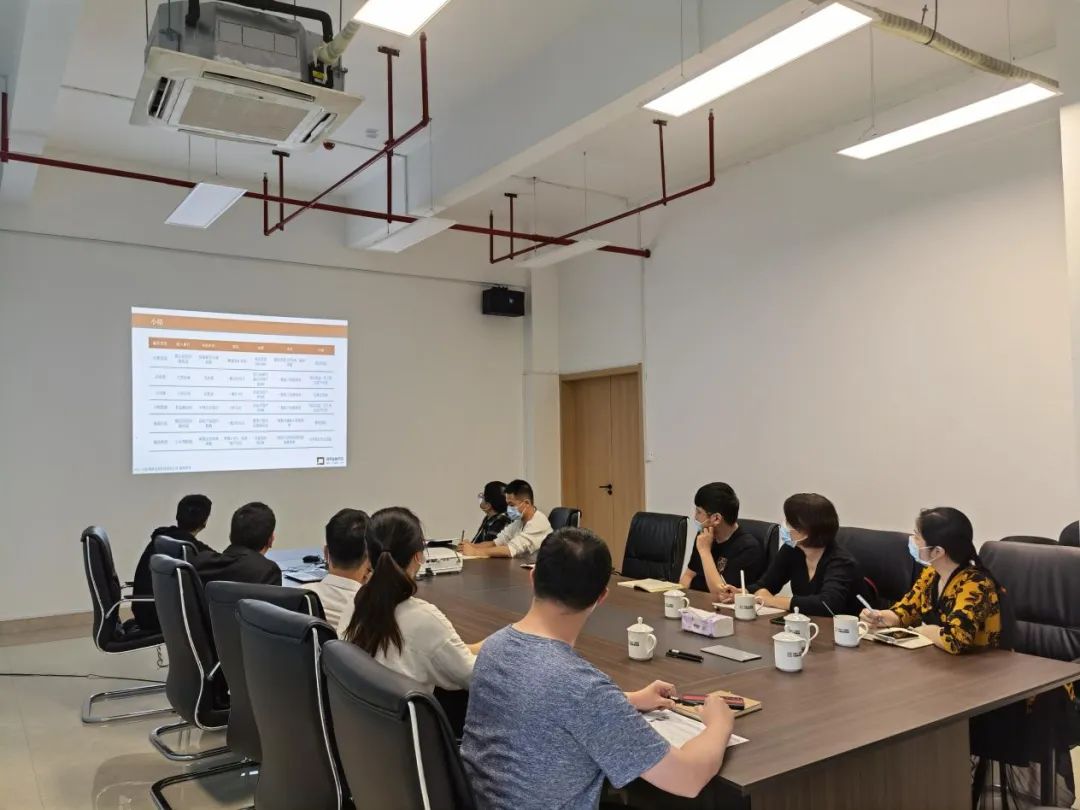 市问鼎国际官网下属市汇融投资集团召开业务学习交流会